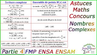 Astuces Maths Concours - Nombres Complexes - [Partie 4]