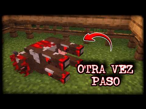 Si tus vacas se miran así, ¡NO ABRAS LA PUERTA ESTA NOCHE! | Creepypasta Historia de Minecraft