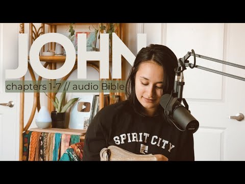 THE GOSPEL OF JOHN // chapters 1-7 // audio Bible