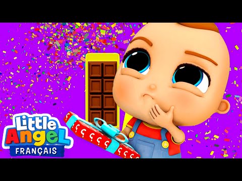 Comptine Bébé - Qu'y a-t-il à l'intérieur du cadeau ? | @LittleAngelFrancais