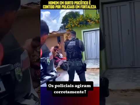 Surtou a polícia atirou #policia #pm #fuga #flagrante #surto #pmce #ceará #moto #police