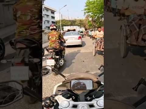 আর্মিটার রাইডিং স্টাইল ভালো 🫡  #army #bdarmy #bike #biker #sakib #shoikot #sakibshoikot