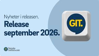 Nyheter i releasen från den 8 september 2026.