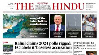 3 August 2025  | The Hindu Newspaper Analysis | Current affairs 2025 #UPSC #IAS #Todays The Hindu