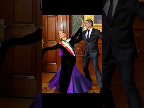 Los locos Adams están celosos de esta Pareja #presidenta #locosadams #vivamexico #16deseptiembre