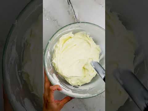 Non-runny cream cheese frosting