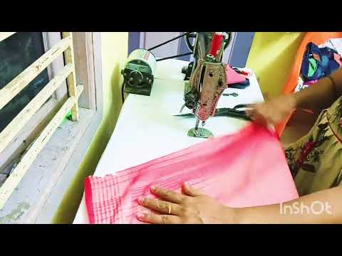 Saree anchulu stitching, tailoring tips