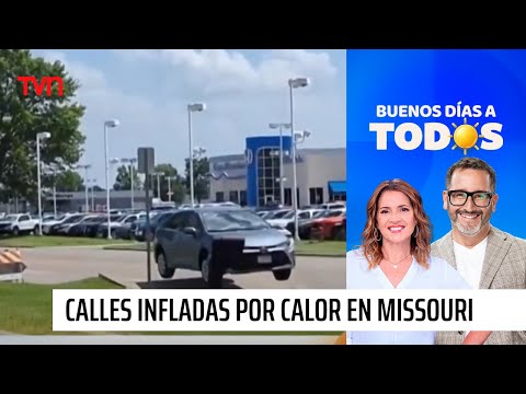 Por temperaturas extremas: Calles se inflan a causa del calor en Missouri | Buenos días a todos
