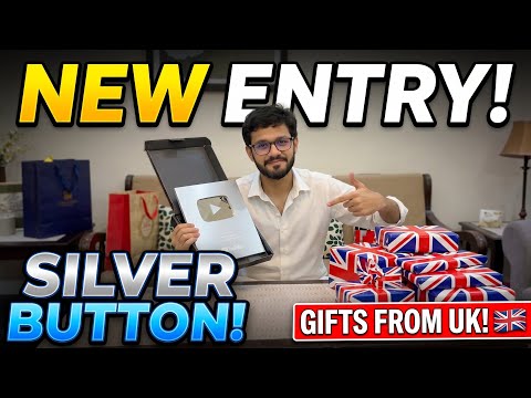 New Entry | Silver Button | Gifts Unboxing.