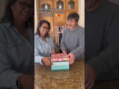 Telling My Family We’re Pregnant… Their Perfect Reaction!#PregnancyAnnouncement#familyreaction