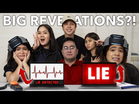 REAL LIE DETECTOR Test! (With Siblings) | Ranz and Niana