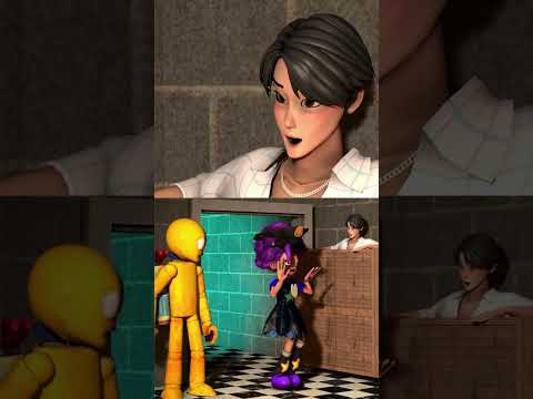 Player and Jinu Broken Door Fail ๐ญ๐คฃ - Poppy Playtime Chapter 5 #gmod #sfm #poppyplaytime