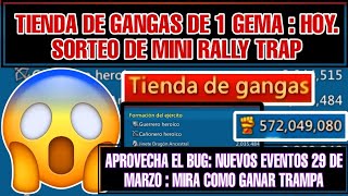 TIENDA DE GANGAS DE 1 GEMA🔥💎 HOY SORTEO DE MINI RALLY TRAP‼️ NUEVOS EVENTOS 29 DE MARZO #lordsmobile