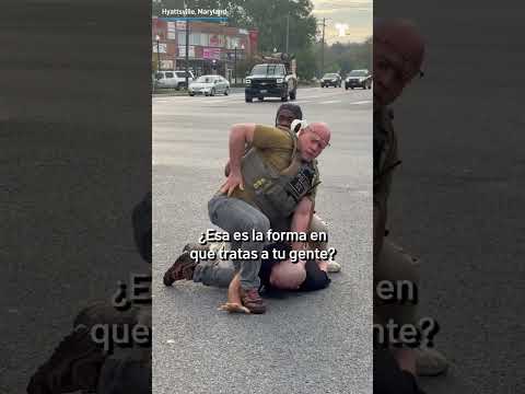 ¡Momento tenso captado en cámara!