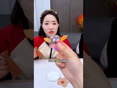 Luna's mom made a bubble dog ๐ฑ๐~mini wood toy-woodworking art skill #shorts #candy
