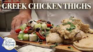 Royal chef shares Marinated Greek Chicken Thighs
