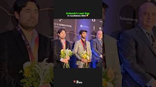 Gukesh’s First vs Last Day in Candidates ❤️🥹🙌🏻 #chess #gukesh