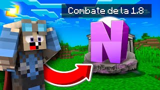 El Mejor SERVIDOR SURVIVAL con COMBATE de MINECRAFT 1.8 😲SERVER SURVIVAL OP 🏆