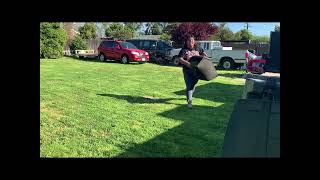 Cutting Grass (backyard)