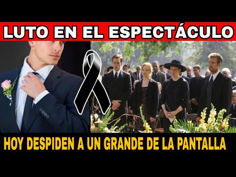 ✝️TRISTE NOTICIA EN EL ESPECTÁCULO.. ACABAN DE FALLECER EL MUNDO DE LA TELEVISION SE VISTIO DE LUTO