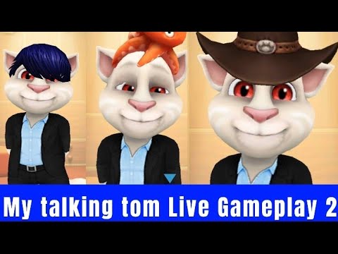 My talking tom live gameplay 2 new outfit