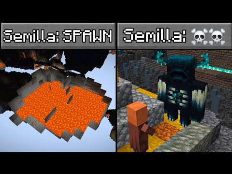 Probé 1,000 Semillas De Minecraft, Esto encontré...