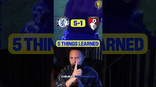 5 THINGS From Chelsea 5-1 Bournemouth #chelsea #henderson #chelseafc #premierleague