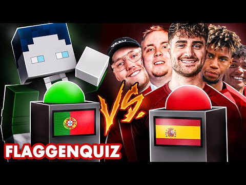 BASTIGHG vs. 5 STREAMER IM FLAGGENQUIZ