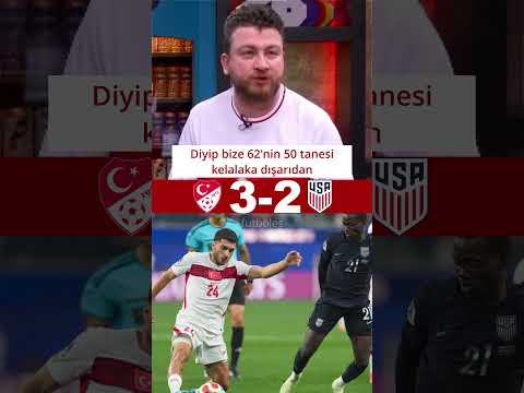 Kaptanlarını, Prenslerini Kenara Çektikten Sonra Nasıl Top Oynandığını Umarım Görmüştür. TUR 3-2 USA