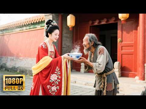 善良女子贈一碗熱粥給神祕乞丐，結果他改變了她的一生！