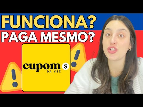 CUPOM DA VEZ É CONFIÁVEL?⛔ALERTA❌⛔CUPOM DA VEZ PAGA MESMO?CUPOM DA VEZ FUNCIONA?CUPOM DA VEZ É GOLPE