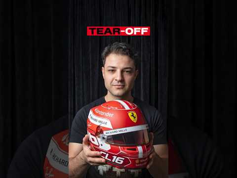 Pilot kasklarındaki yuvarlak plastik 🏎️