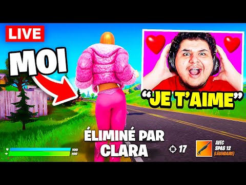 J'ai STREAMHACK le STREAMER le plus TOXIQUE en FILLE sur Fortnite !