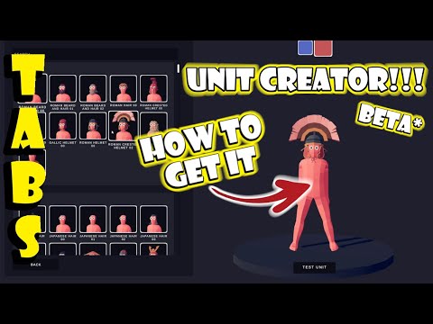 tabs unit creator