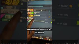 Claim these free games from steam