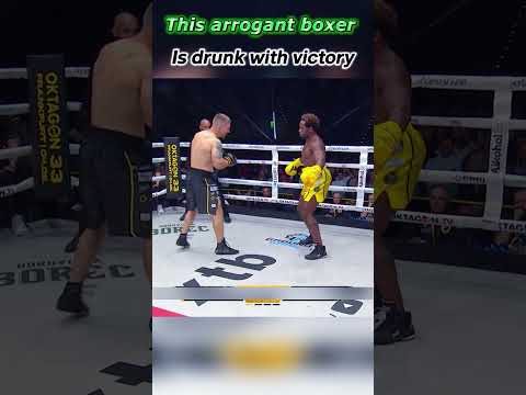 Underestimating your opponent is a fatal mistake #boxing #ufc#knockout