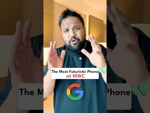 The Most Futuristic Phone at MWC 🔥 #shorts