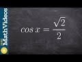 Understanding Cosine Function Properties