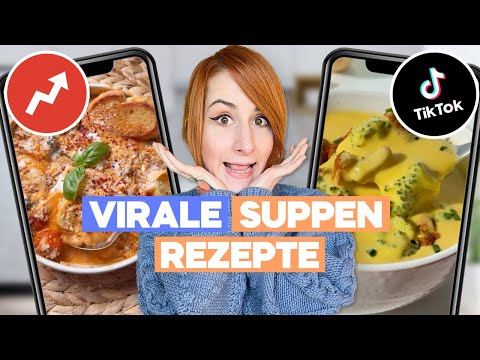 Ich teste VIRALE Suppen Rezepte von TikTok 🍲