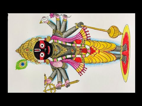 Lord Jagannath vishalroop /Jagannath Rath yatra special/Bhagwan jagannath in Vishnu Avtar/rathyatra