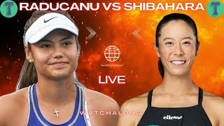 Emma Raducanu vs Ena Shibahara | US Open 2025 Round 1 | LIVE TENNIS WATCHALONG
