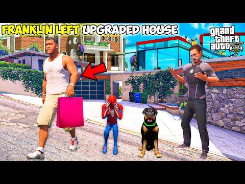 Franklin Left Shinchan & Pinchan For House Upgrade in GTA 5! (GTA 5 mods)