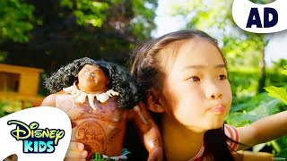 AD | The Search for the Missing Star ⭐💫 | Moana | Create Your World | @disneykids