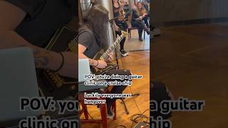 POV you’re on a cruise ship shredding! #gusg #guitarist #guitarsolo