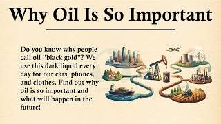 Why Oil Is So Important Today?  || 🔴🛢️Learn English Through Story Level 3 || Graded Reader 🎧