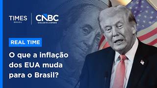 Inflação dos EUA atinge maior nível desde 2023