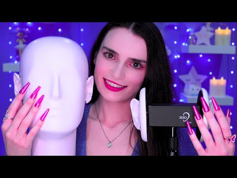 ASMR DEEP Ear Triggers 👂 3Dio & BINAURAL Head Mic COMBO🔥 Scratch Massage etc⚠️ SLEEP FAST No Talking