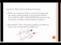 Atomic Theory and Chemical Laws