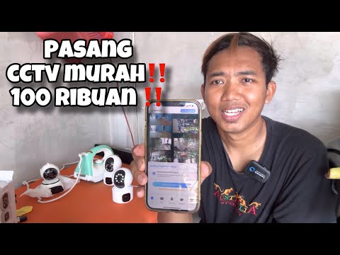 PASANG KAMERA CCTV MURAH 100 RIBUAN‼️sebelum berangkat ke Jepang‼️bajidot