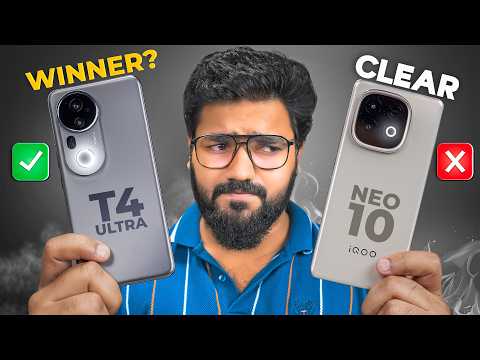 [100% Shocking] vivo T4 Ultra vs iQOO Neo 10 || Camera vs Performance Reality
